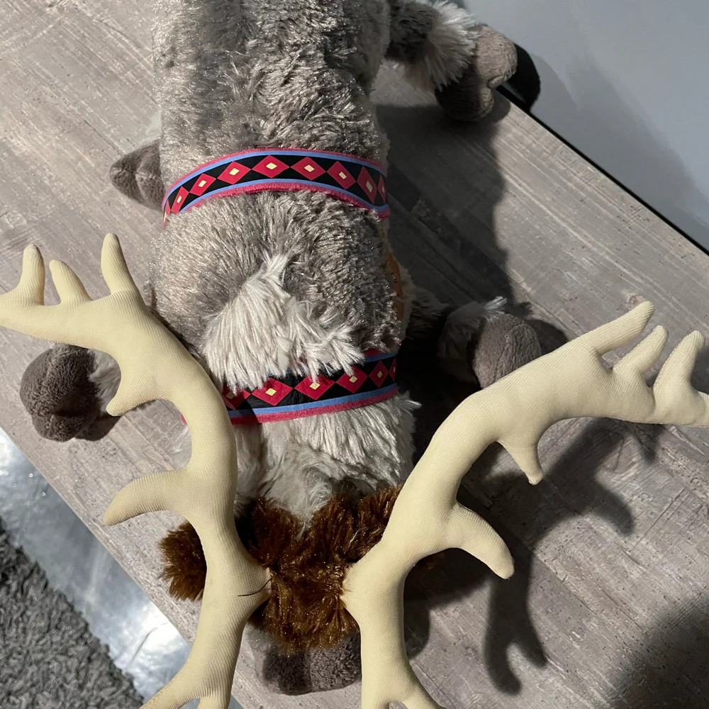 Disney Frozen Sven Plush Reindeer + Baby Olaf